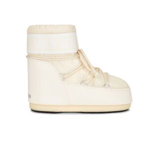 Moon Boot Low Icon Snow Boot Cream Moon Boots Short NIB 7